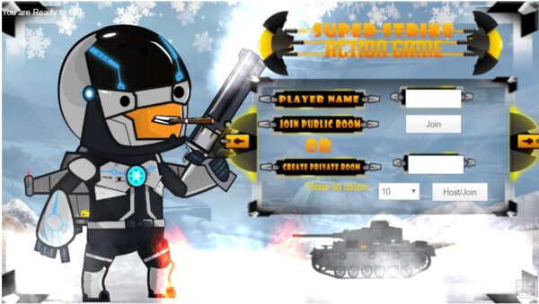 Super Strike Online Multiplayer, HTML5 game (Construct 2/ Construct 3)